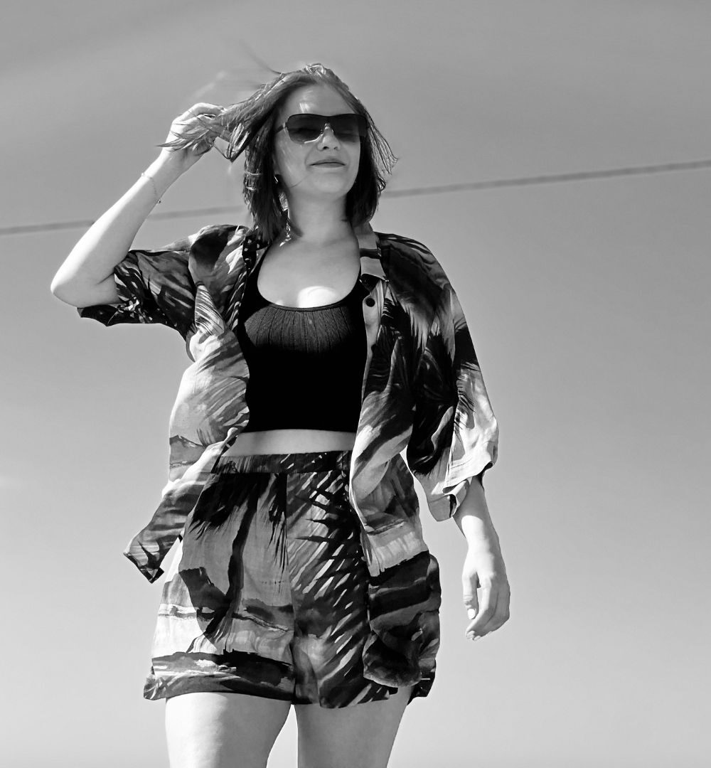 Set Hemd und Shorts SHAKY PALM