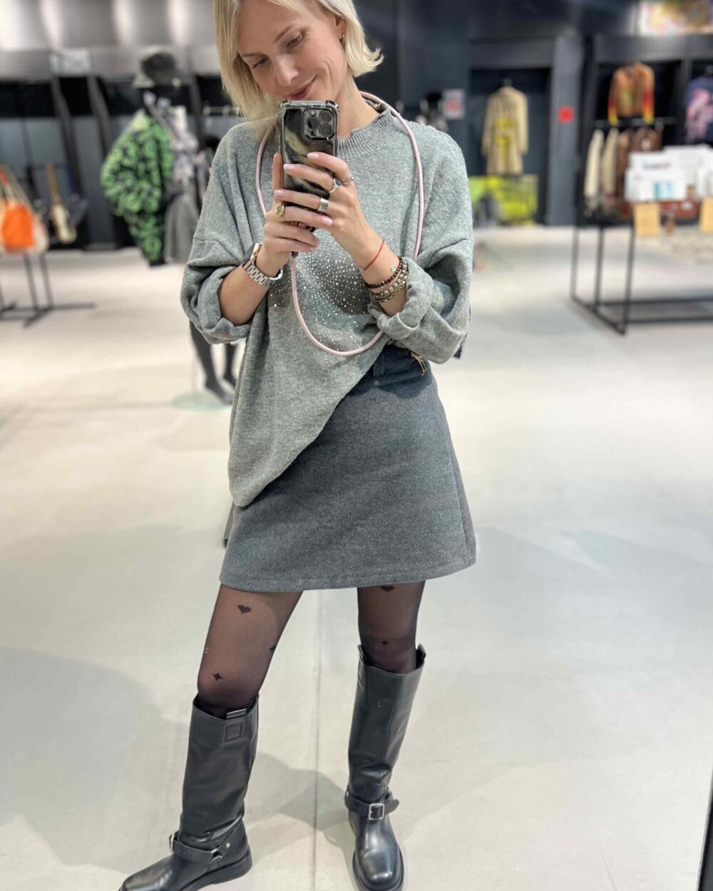 Wełniana spódnica LINA