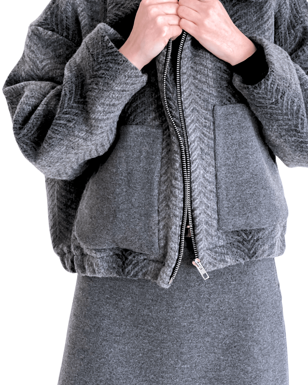 Wool Bomber Jacket BOOMBER - Image 5