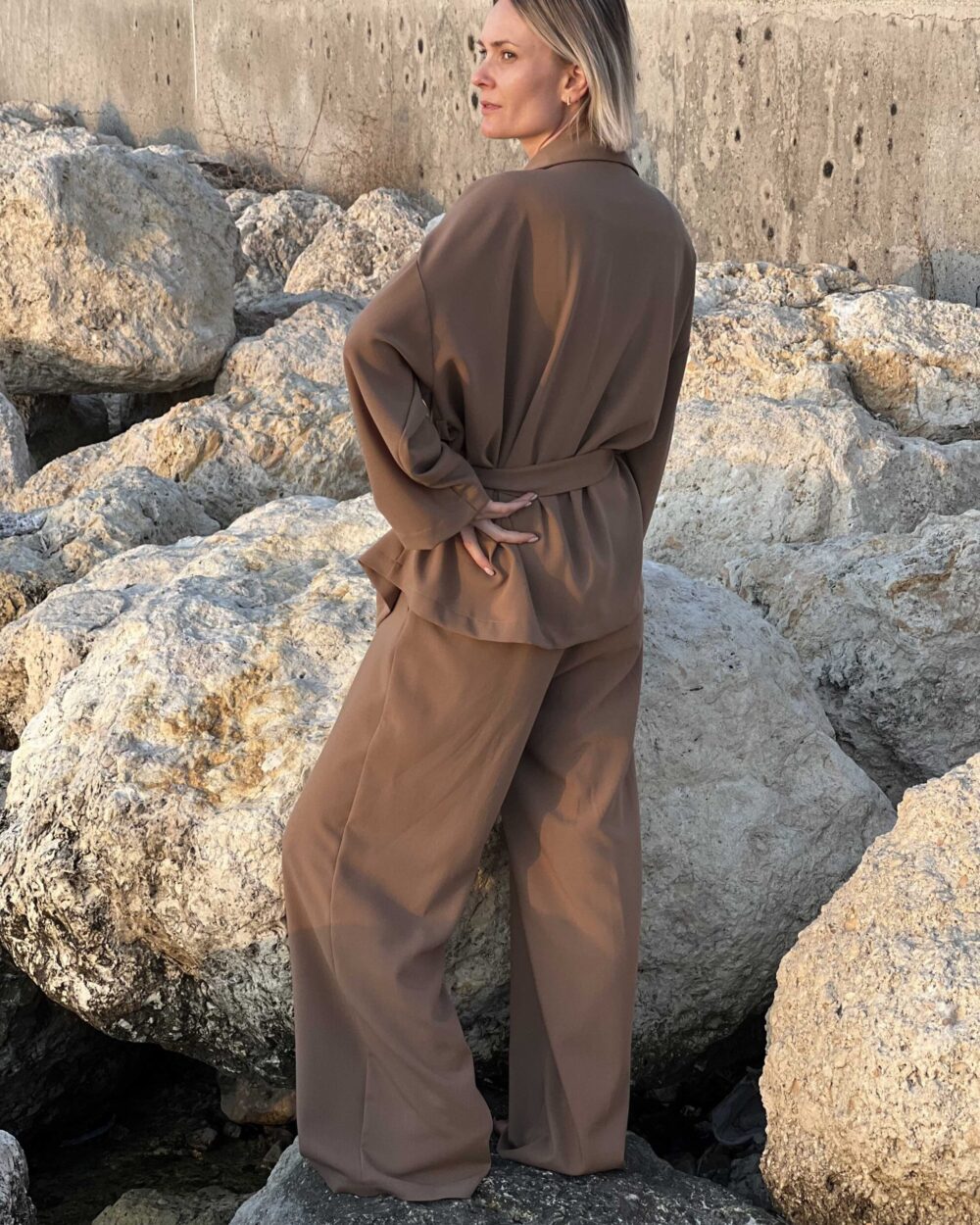 LORDY kimono (brown sugar)