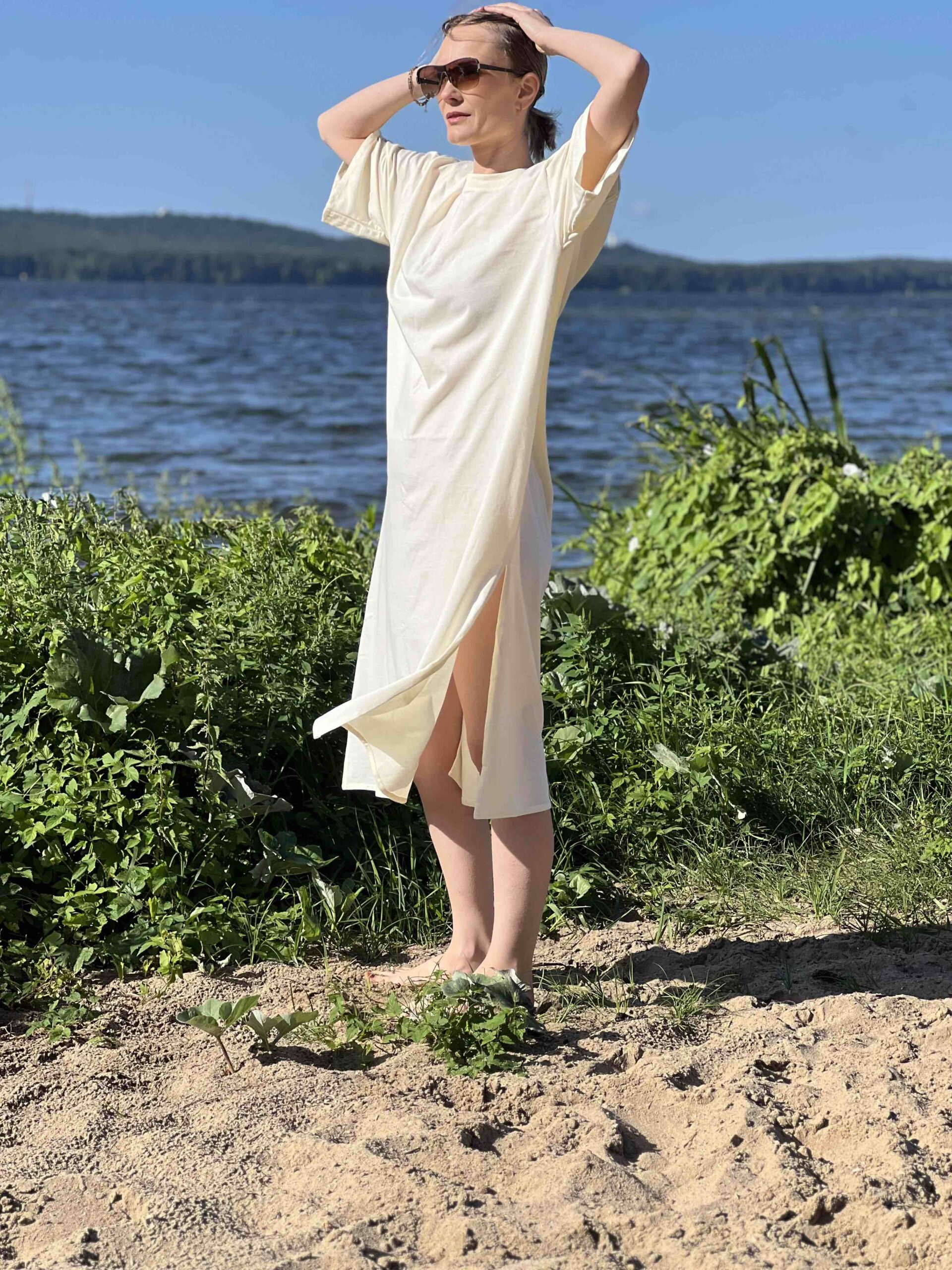 sukienka FREYA z organicznej bawełny - obrazek 2