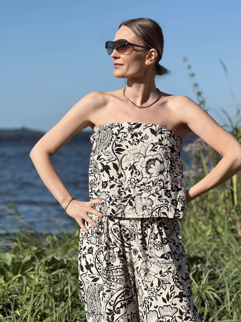 Wiskozowy top ROXY