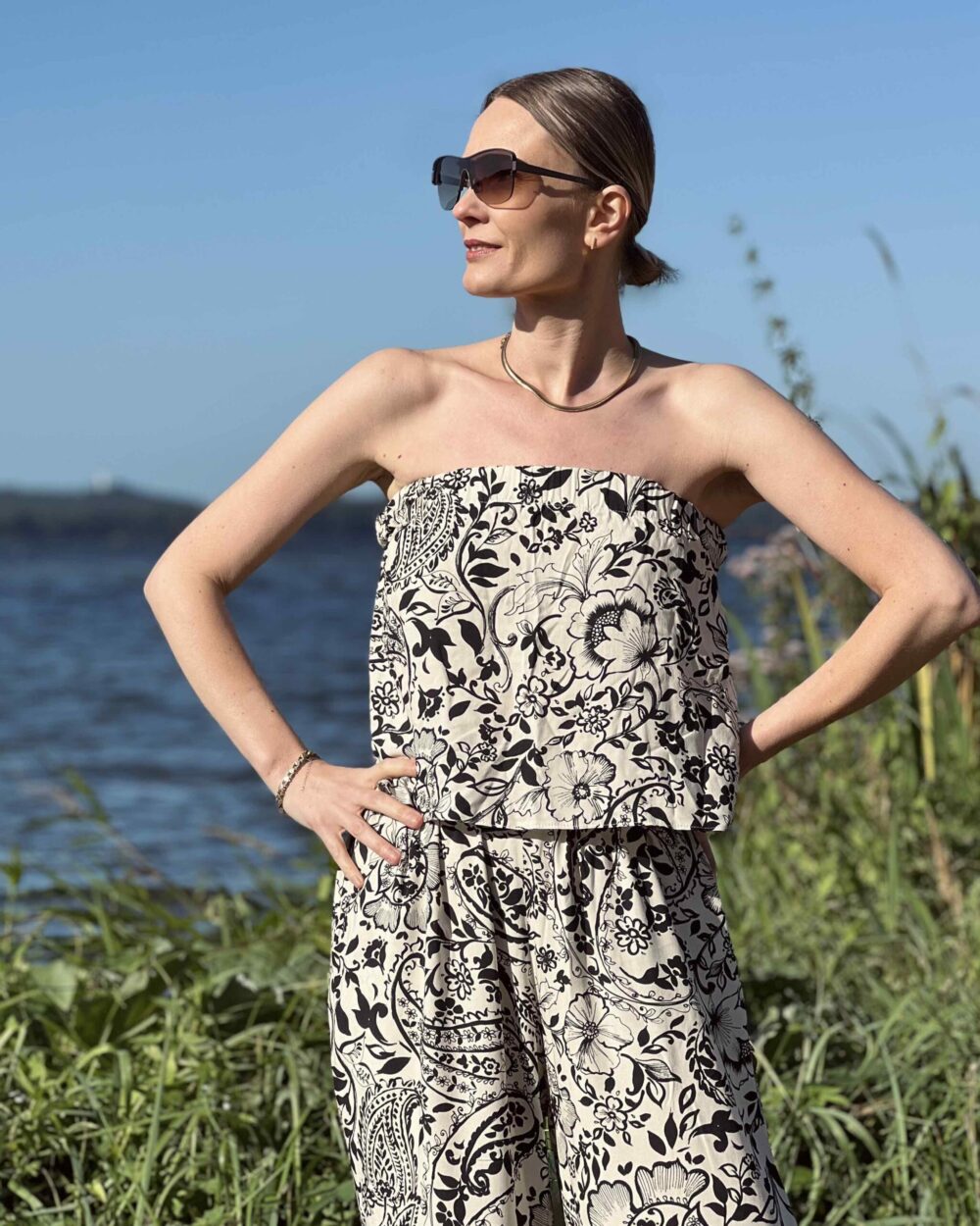 Wiskozowy top ROXY