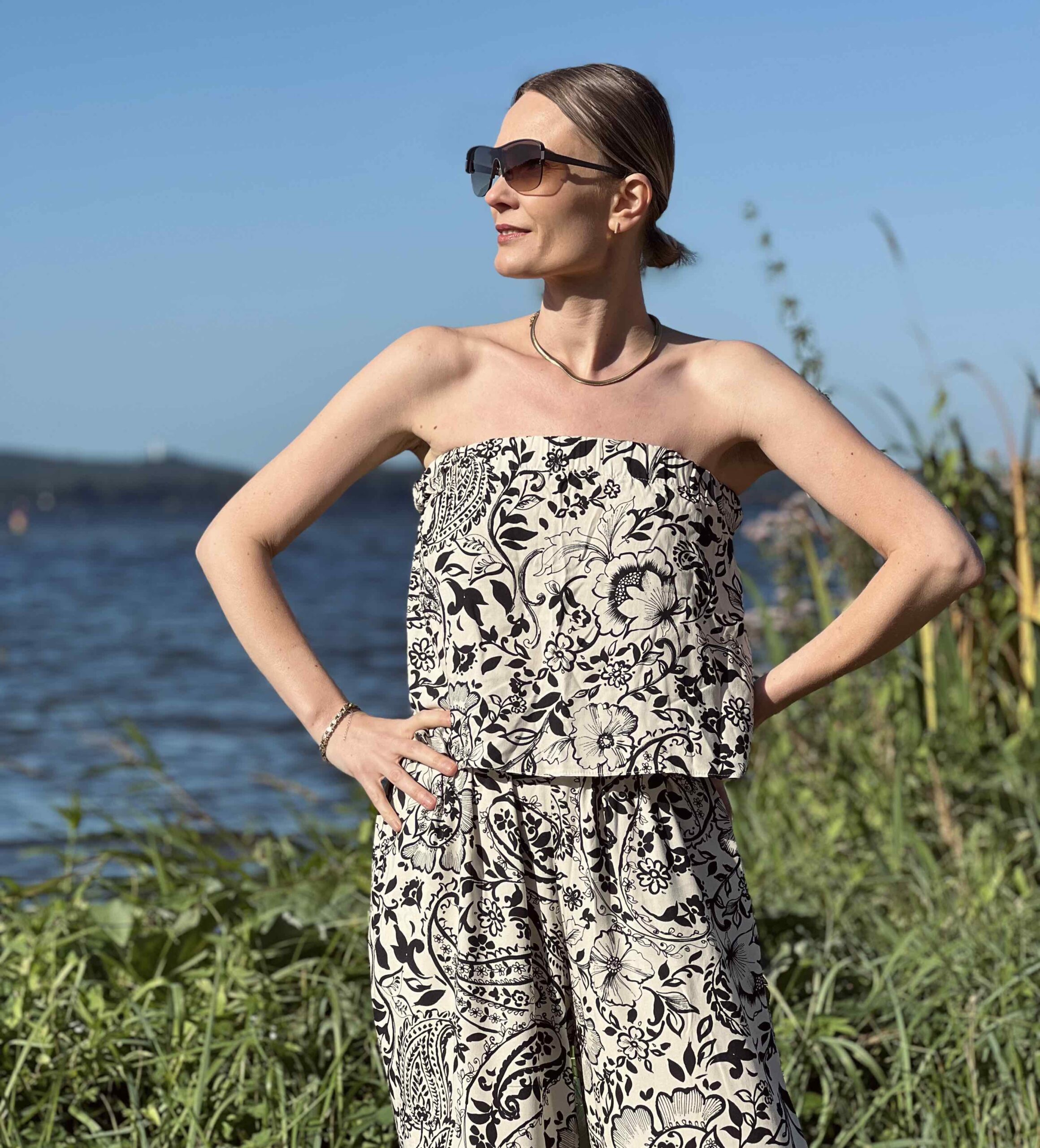 Wiskozowy top ROXY