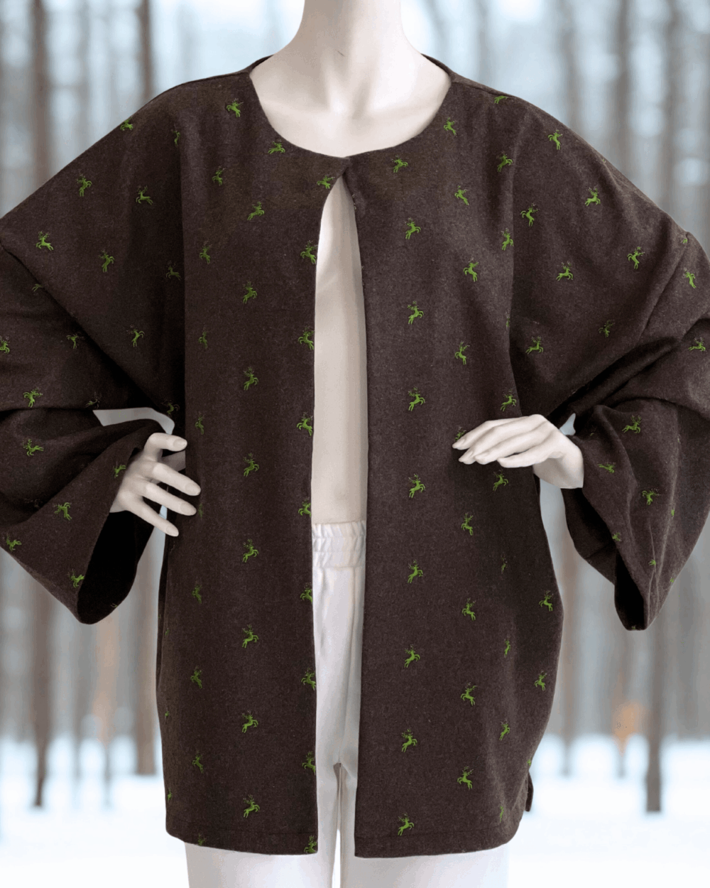 AURORA Reindeer Cardigan