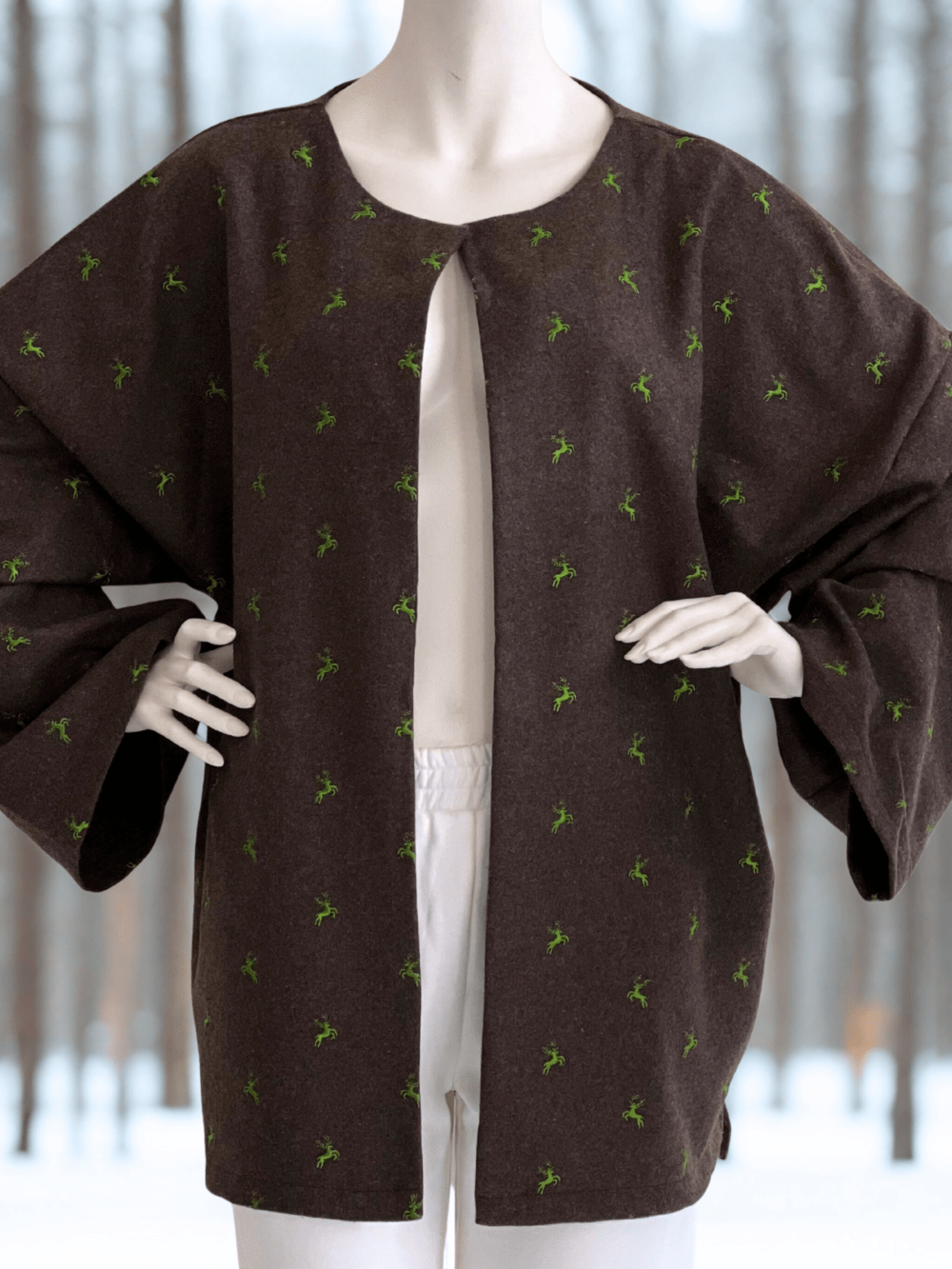 AURORA Reindeer Cardigan