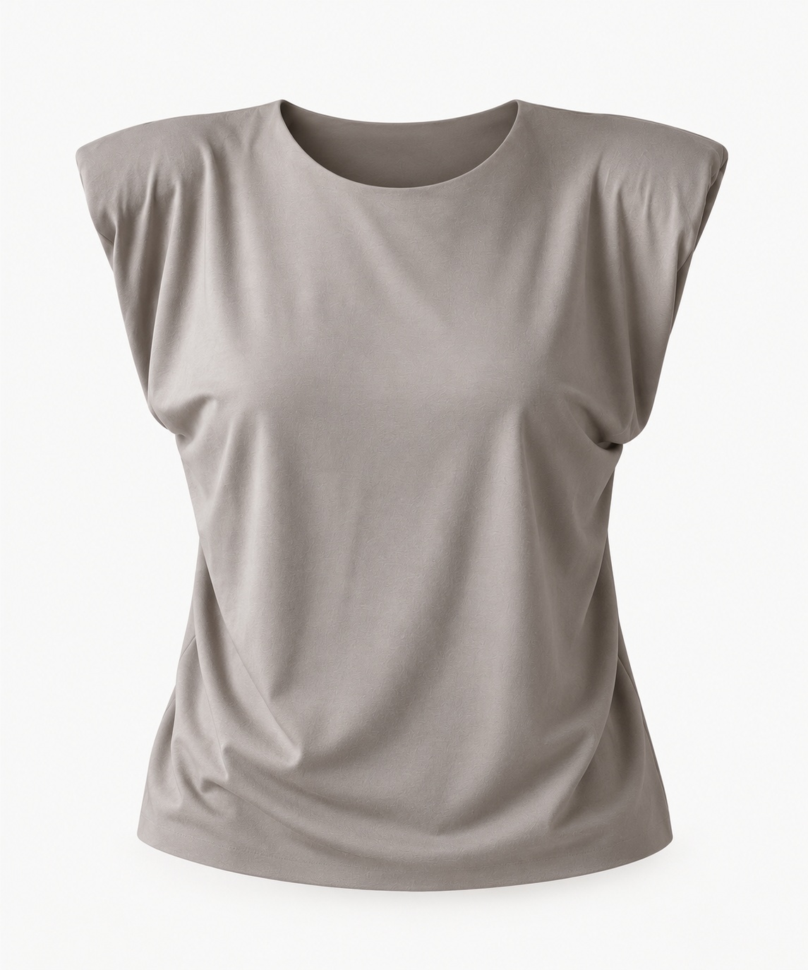 bluzka BOXY taupe - obrazek 3